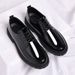 Cross-border Summer New Mirror-finish Shoes For Men, High-end Business Casual Men's Leather Shoes, Invisible_vogvips.com