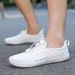 Barefoot Last Sports Outdoor Leisure Hiking Flying Woven Breathable Couple Running Shoes, Wide Toe Shoes_vogvips.com