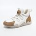 First Layer Leather High-top Large-size Women's Shoes Women's Martin Boots Short Boots Sports And Leisure Shoes Versatile Leather Boots_vogvips.com