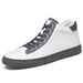 Board Shoes Men's High-top Top Top Layer Velvet Warm Little White Shoes Flat Casual Shoes Men's Shoes_vogvips.com
