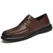 2025 Summer New Men's Perforated Shoes With Comfortable Breathable Top Layer Cowhide, Thin Office And Leisure Leather_vogvips.com