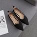 High Quality Leather Single In Spring Instagram With Soft Surface, Fashionable Flat Sole And Anti Slip Bean Shoes_vogvips.com
