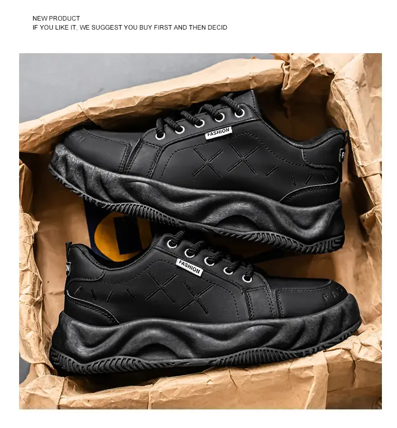 Non-slip Outdoor Sports Men's Shoes Casual Shoes Platform Heightening Dad Shoes Trendy Shoes_vogvips.com