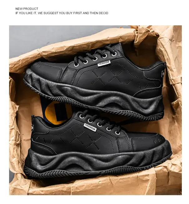 Non-slip Outdoor Sports Men's Shoes Casual Shoes Platform Heightening Dad Shoes Trendy Shoes_vogvips.com