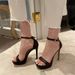 High-heeled Sandals Parties, Versatile New Model For Foreign Trade In Europe, Sexy Open-toe Leopard Print With A_vogvips.com