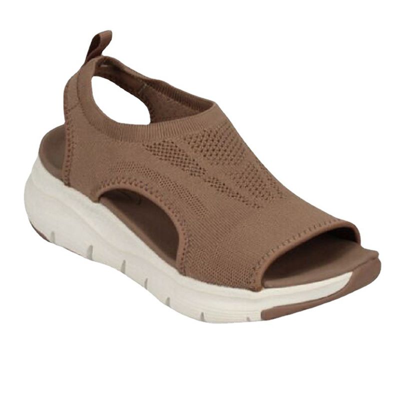Mesh Women Female Summer 2025 Classic Breathable Slip On Sport Sandals Open Toe Platform Shoes Zapatillas De Mujer_vogvips.com