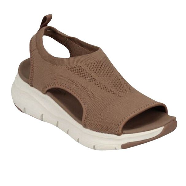 Mesh Women Female Summer 2025 Classic Breathable Slip On Sport Sandals Open Toe Platform Shoes Zapatillas De Mujer_vogvips.com