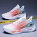 Sports Spring New Item Men's Color Blocked Fashionable Single Shoe Lightweight Breathable Running Shoes_vogvips.com