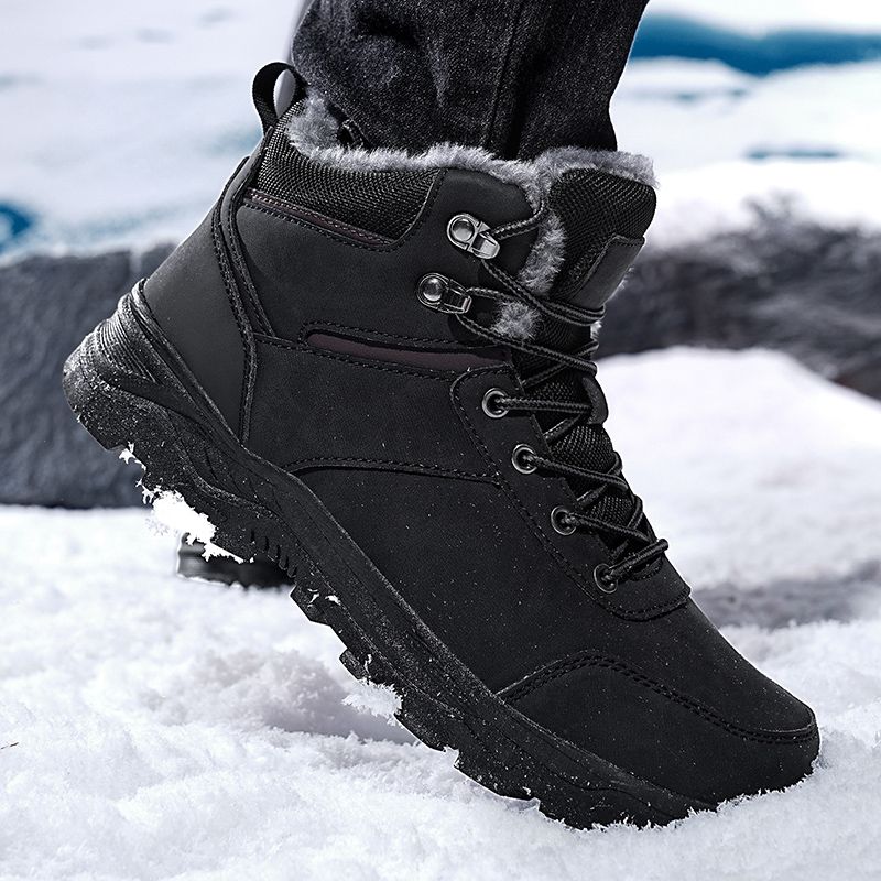 Outdoor Cross-country Mountaineering Running Shock-absorbing Hiking Shoes_vogvips.com