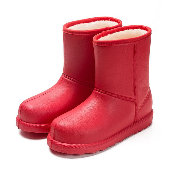 1178225343@qq.com Women's Snow Waterproof With Fleece, Non-Slip, Warm Cotton Shoes, EVA Integrated, Car Wash, Chef, Refrigeration Work_vogvips.com