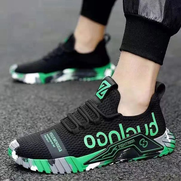 Men's Trendy Canvas Sneakers Fashionable Travel Shoes 2022 Running Casual Lightweight Sports Spring New Styles_vogvips.com