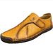 Suitable For All Seasons New Autumn Loafers Casual Lazy Leather Trendy Fashion Korean Style Men's Shoes Large Size_vogvips.com