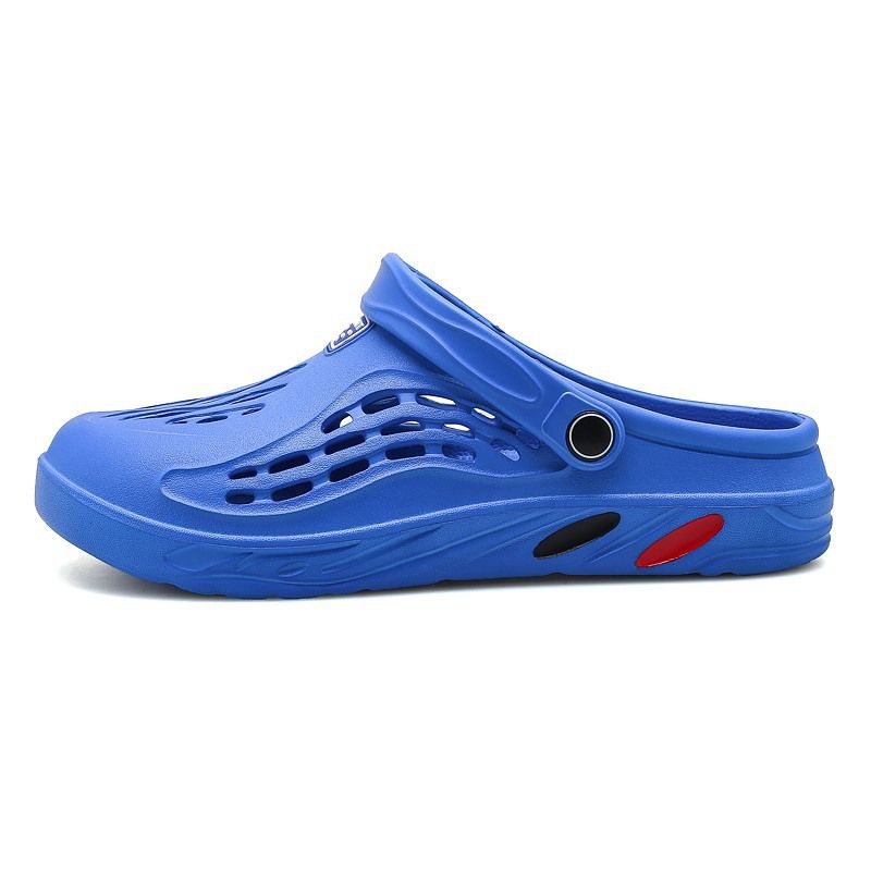Large Size 4849 Lightweight Beach Men's Large Hole Shoes Slippers Casual Outdoor Summer Sandals Men_vogvips.com