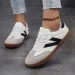 Women's Skateboard Lace-Up Leather Retro Moral Training Shoes, Outdoor Casual Sports Shoes_vogvips.com