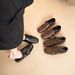 Baroque Carved Small Leather Shoes Women's Brock Loafers Single Shoes_vogvips.com