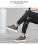 Invisible Inner Height Increase Hollow Men's Shoes Men's Small White Board Shoes Men's Casual Leather Shoes_vogvips.com
