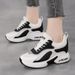 Women's Dad Shoes Trend New Breathable Thick Bottom Heightened Sports Casual Shoes Real Air Cushion_vogvips.com