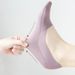 5 Pairs Women High Quality Matching Casual Summer Thin Cotton Bottom Non-slip Invisible Low Short Socks Breathable_vogvips.com