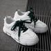Thick Soled White For Female Students Korean Version Spring New Sports Height Increasing Board Trendy Casual Dad_vogvips.com