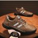 Men's Leather Shoes Autumn Outdoor Non-Slip Casual Shoes Soft Sole Breathable Travel Sports Shoes Dad Shoes_vogvips.com