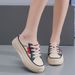 2026 Popular Summer Versatile Thick-soled Slip-on Breathable Closed-toe Mules For Women, High-end Mesh Sandals_vogvips.com