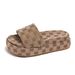 Slippers Plus Size Platform Women's Slippers, New Style, Plum Blossom Embroidery, Double Sole, Women's Sandals_vogvips.com