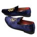 Plus Size Men's New Hairstylist Pointed Toe Suede Loafers Embroidered Shoes_vogvips.com