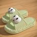 Women's Indoor Slippers With Thick Soles Home Use, Non-slip Bathroom Sandals, Suitable For Outdoor Wear, Soft-soled,_vogvips.com