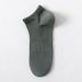 Men's Cotton Socks Spring And Summer Thin Sweat Absorbing Short Tube Mesh Antibacterial Deodorizing Cotton Socks Breathable Black Spring And Autumn_vogvips.com