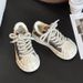 Shell headed canvas in spring 2025, small sporty, thick soled, casual and comfortable board shoes for trendy women_vogvips.com
