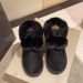 Snow 2023 New Style Furry Cute Slip-On Cotton With Fleece Lining Thickened Warm Short Boots Baita Women's Shoes_vogvips.com