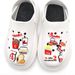 12-piece Cartoon Burger Fried Chicken Shoes Floral Decoration Buckle Personalized DIY Student Garden Shoe Buckle Accessories_vogvips.com