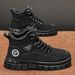 Autumn Leather Thick-Soled Height-Increasing Martin For Men, British Style Lace-Up Casual Sports Fashion Men's Boots_vogvips.com