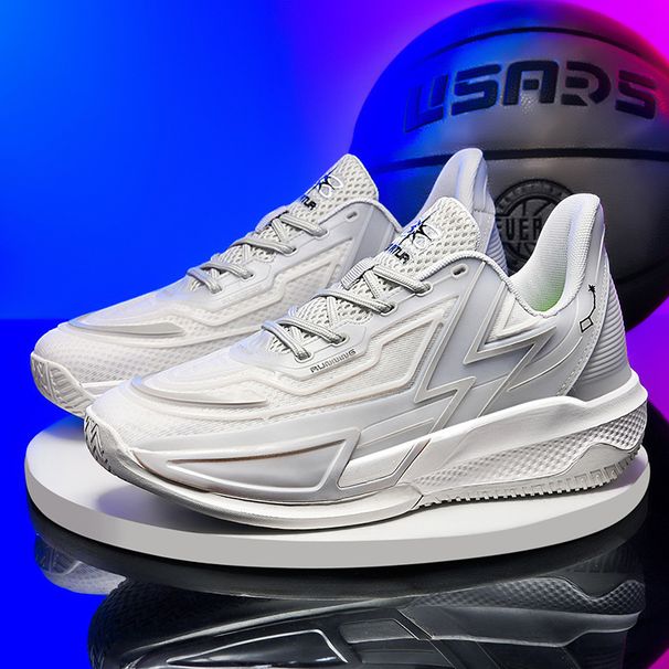 Luminous Men's 2024 New Mesh Breathable Basketball Sports Ultra-light Shock-absorbing Running Trendy Shoes_vogvips.com