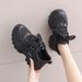 Shit-Stepping Feel Thick-Soled Dad Shoes For Women 2025 New Autumn Style Foot-Slimming Size 34 Shock-Absorbing Running Sports Shoes_vogvips.com