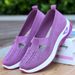 Cross-Border Dropshipping Plus Size Women's Breathable Comfortable Single Wholesale Middle-Aged And Elderly Mom Casual_vogvips.com