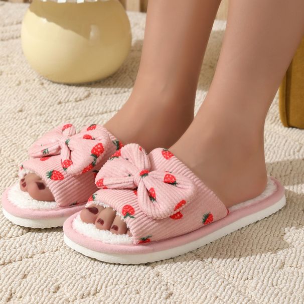Women's Slippers Sweet Bohemian Slipper Shoes Home Comfortable Light Silent EVA Anti Slip Living Room Slides For All Season_vogvips.com