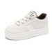 Autumn New Breathable White Women's Korean Version Versatile Thick Soled Sports Casual Board Shoes_vogvips.com
