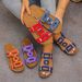 and Large Size Solid Color Women's Slippers, New Model, Open-toe, Thick-soled,_vogvips.com