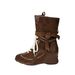 Women Boxing Boots ~Petite Invisible Height Increase 8Cm Boxing For Women Western Hunting Duck Versatile Slimming German Training Martin_vogvips.com
