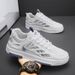 Men's New Summer Breathable Mesh Versatile Casual Board Soft Sole Sports Heightening Little White Trendy Shoes_vogvips.com