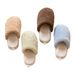 Autumn And Winter Couple Warm Cotton Mop Removable And Washable Thick Sole Non-slip And Comfortable Fluffy Home Shoes Warm Cotton Slippers_vogvips.com