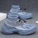 Spring 2026 New Men’s Shoes:Breathable Mesh Sneakers, Versatile Flyknit With Soft Sole, Ideal For Travel_vogvips.com