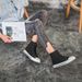 Vulcanized New Flat Bottom Casual Canvas With Inner Zipper Women's Shoes Zapatos De Mujer Sneakers Sneaker_vogvips.com