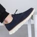 Euro Step 2025 Trendy Casual Shoes For Men Breathable Loafers Large Size Sneakers_vogvips.com