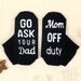 Medium cotton socks sole creative letter non-slip adhesive floor socks casual funny socks_vogvips.com