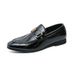 Large Size Business Men's British Fashion Loafers Formal Breathable Slip-on Office Professional Leather Shoes_vogvips.com