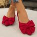 Cross-border 2024 Autumn New Flat European And American Casual For Women, Large Size, Foreign Trade Bowknot Pointed Toe_vogvips.com