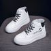 Korean Version Of White For Women New Autumn High Top Sports Board Instagram Trendy Internet Famous Student Casual_vogvips.com