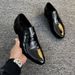 【Store Hot Sale】Italian Pointed Toe Men's Leather Shoes British High-end 2024 Summer New Casual Light Business_vogvips.com